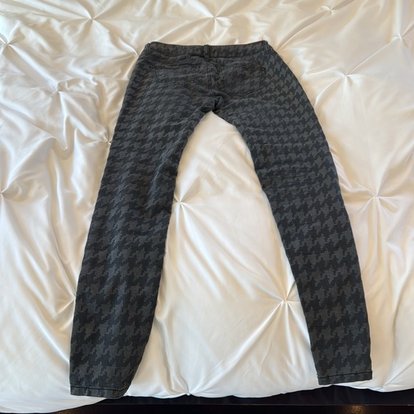 Houndstooth black and Grey skinny pants - Picture 6 of 6